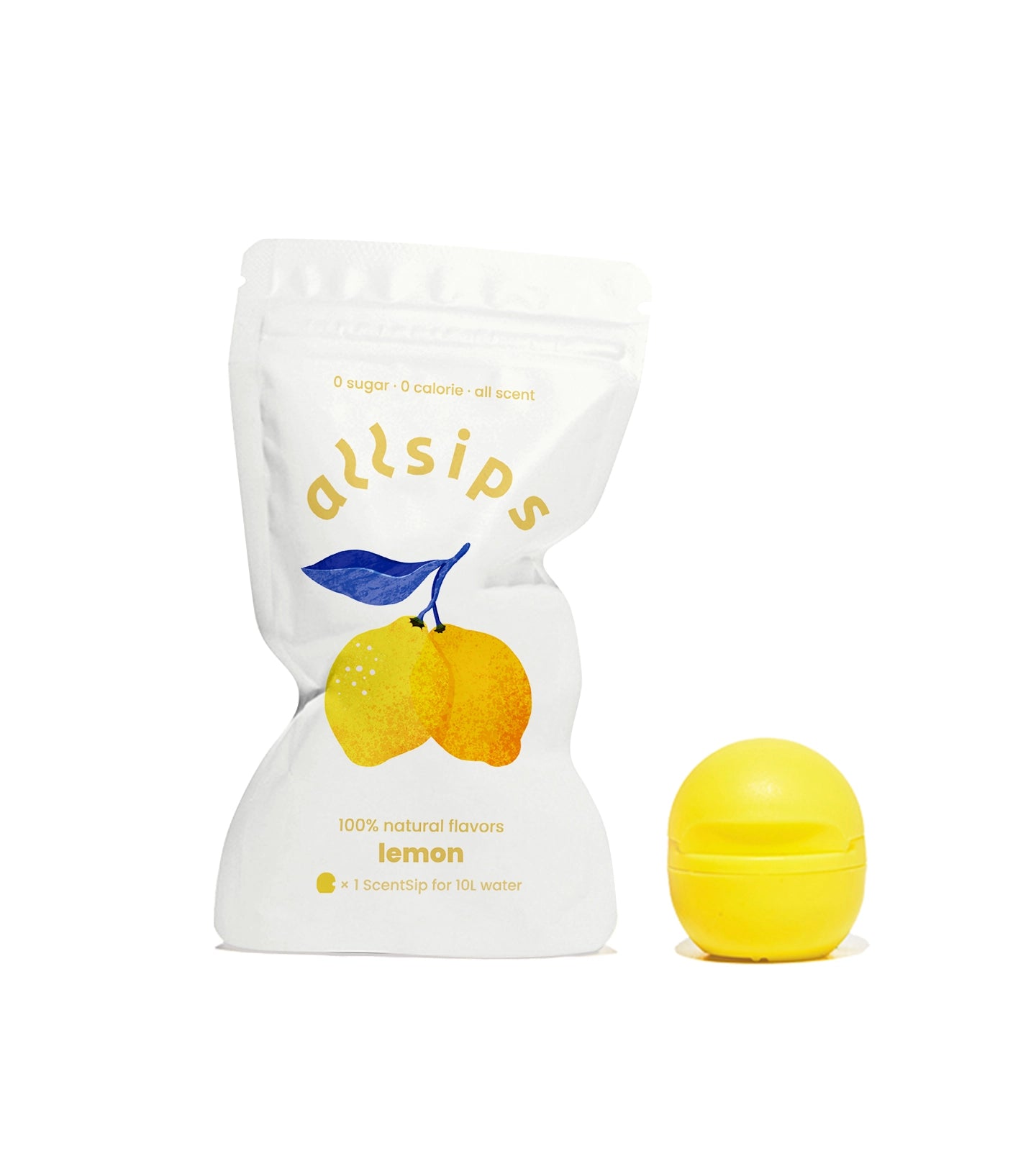 allsips Lemon ScentSips | scent-based flavor pods allsips Lemon ScentSips | scent-based flavor pods