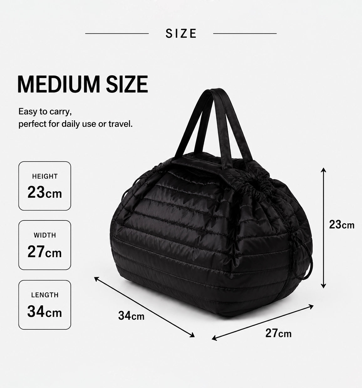 Foldable Gym Bag