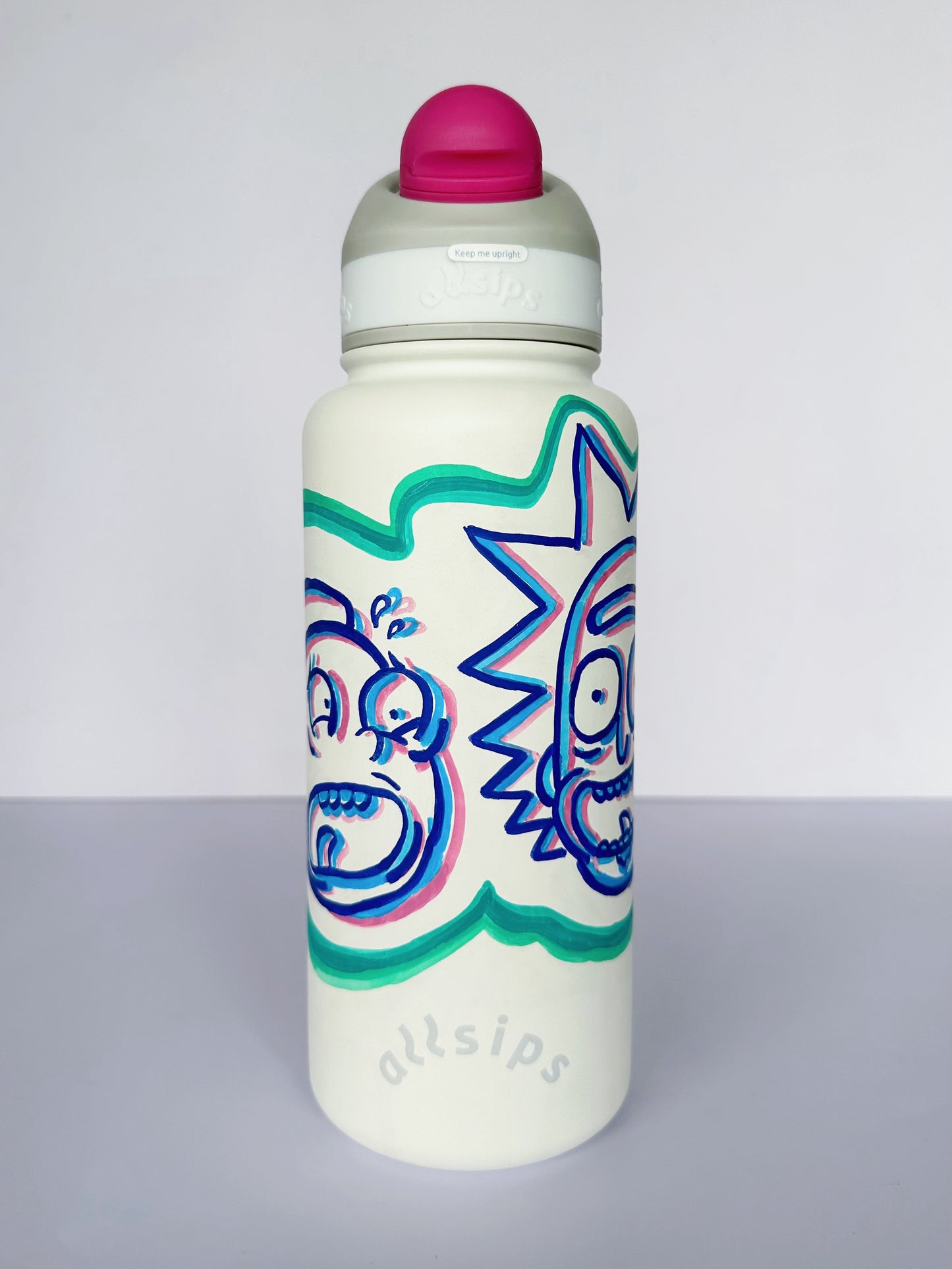 Hand-drawn Customized Bottle